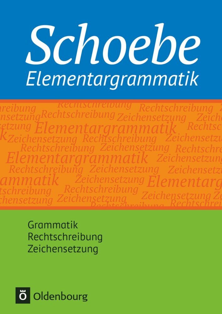 Schoebe Elementargrammatik main product photo