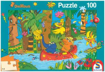 Die Maus, Im Dschungel (Kinderpuzzle)