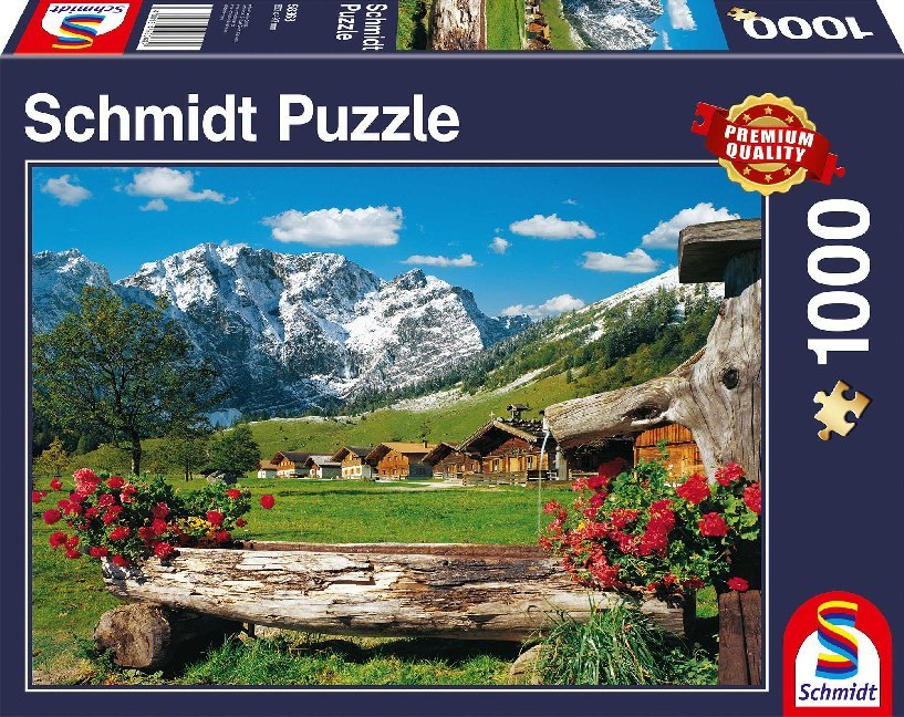 Blick ins Bergidyll (Puzzle) main product photo