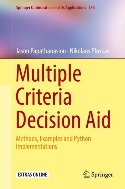 Multiple Criteria Decision Aid main product photo