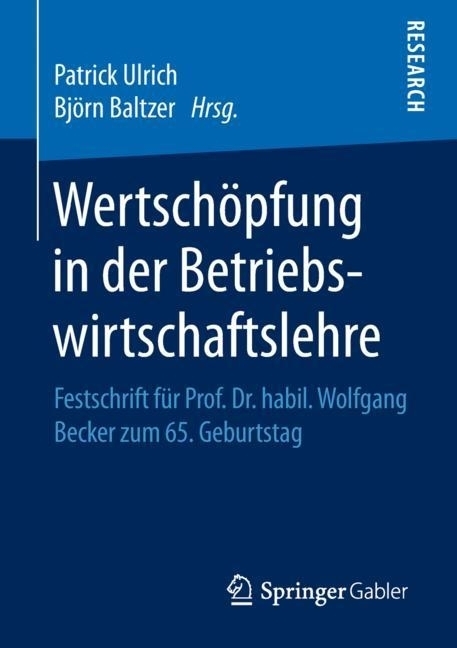 Wertschöpfung in der Betriebswirtschaftslehre main product photo