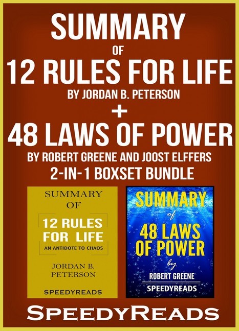 Summary of 12 Rules for Life: An Antidote to Chaos by Jordan B. Peterson + Summary of 48 Laws of Power by Robert Greene and Joost Elffers 2-in-1 Boxset Bundle main product photo