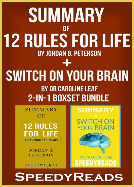 Summary of 12 Rules for Life: An Antidote to Chaos by Jordan B. Peterson + Summary of Switch On Your Brain by Dr Caroline Leaf 2-in-1 Boxset Bundle main product photo