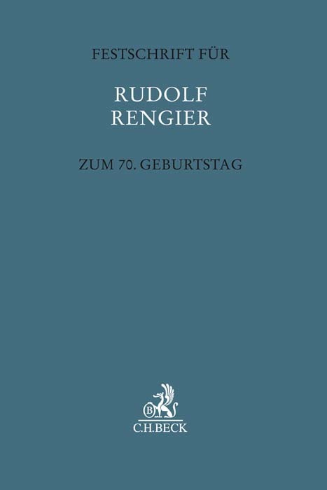 Festschrift für Rudolf Rengier zum 70. Geburtstag main product photo