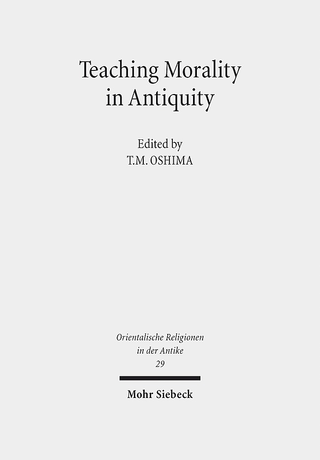 Teaching Morality in Antiquity main product photo