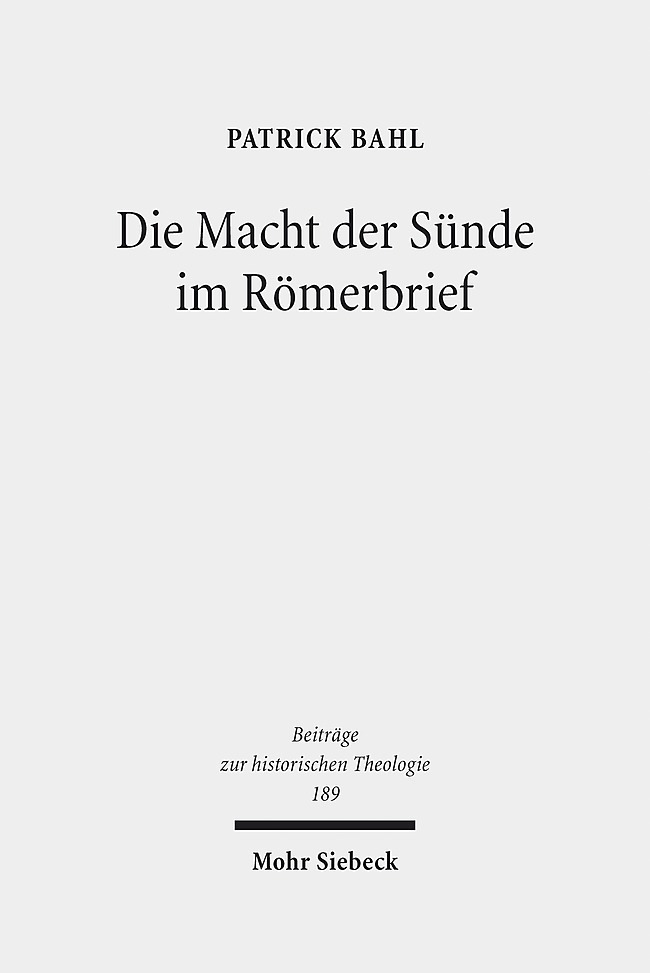 Die Macht der Sünde im Römerbrief main product photo