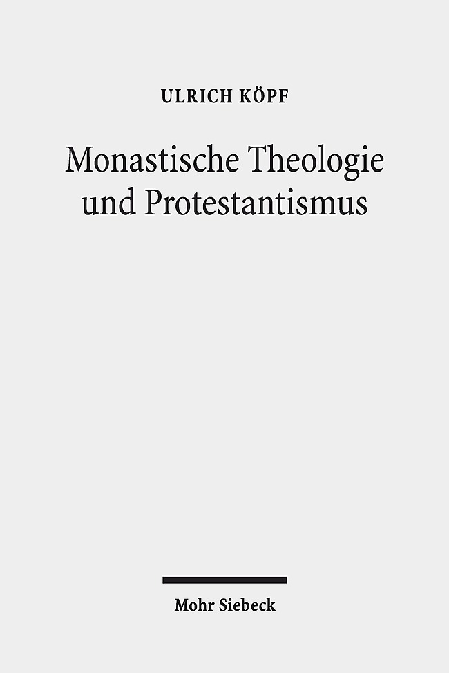 Monastische Theologie und Protestantismus main product photo