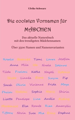Die coolsten Vornamen für Mädchen - Das aktuelle Namenbuch mit den trendigsten Mädchennamen
