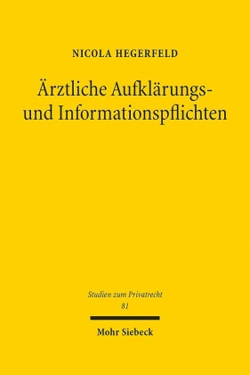 Ärztliche Aufklärungs- und Informationspflichten