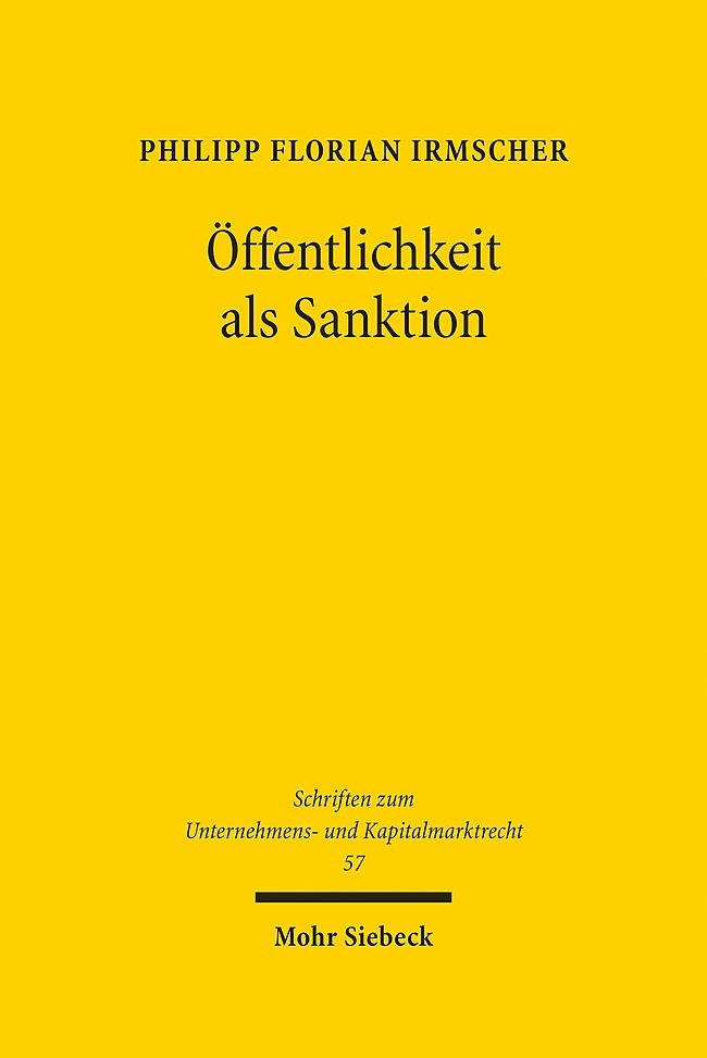 Öffentlichkeit als Sanktion main product photo