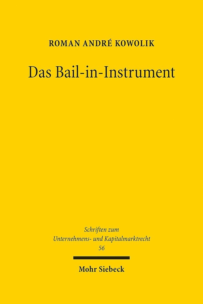 Das Bail-in-Instrument main product photo