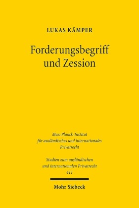 Forderungsbegriff und Zession