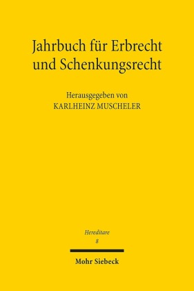Jahrbuch für Erbrecht und Schenkungsrecht