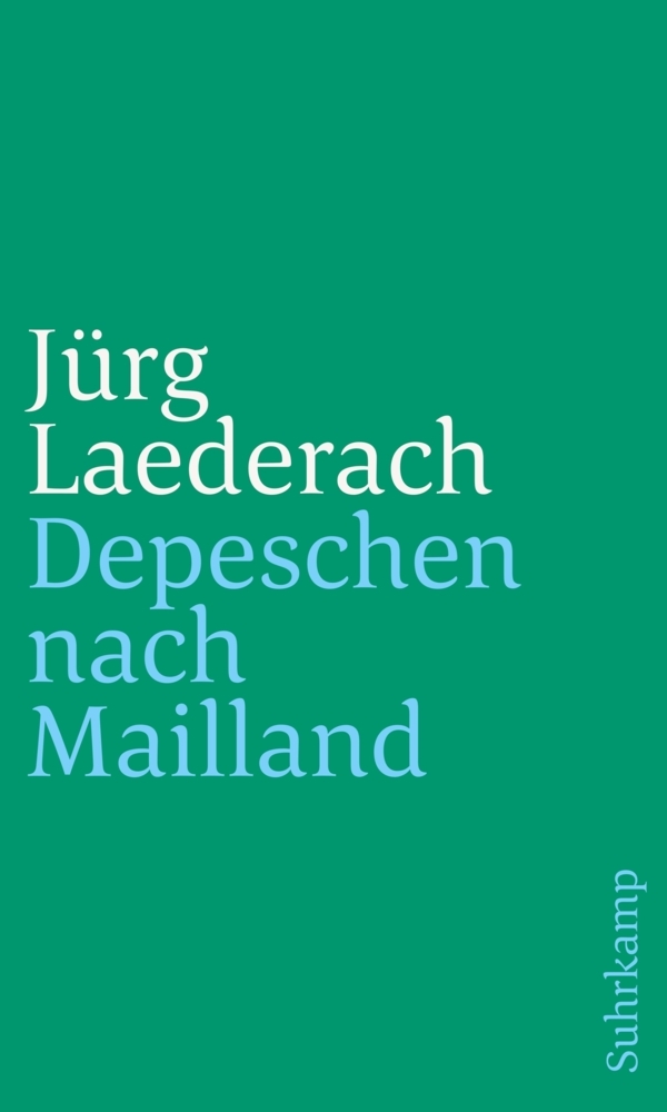 Depeschen nach Mailland main product photo