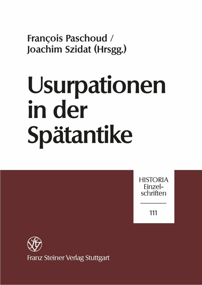Usurpationen in der Spätantike main product photo