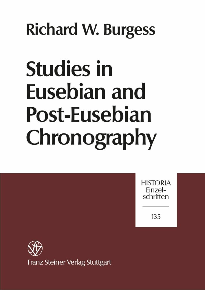 Studies in Eusebian and Post-Eusebian Chronography main product photo
