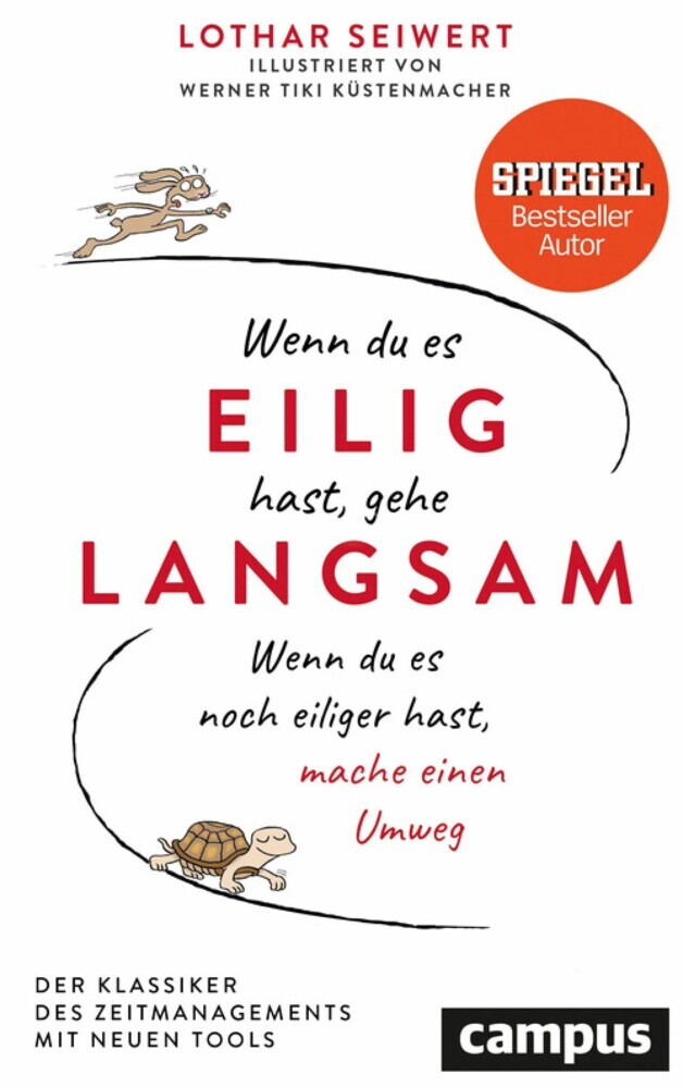 Wenn du es eilig hast, gehe langsam main product photo