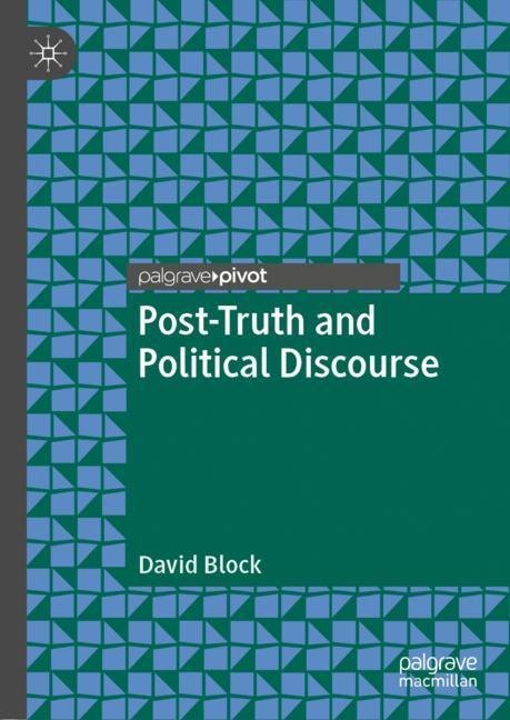 Post-Truth and Political Discourse main product photo