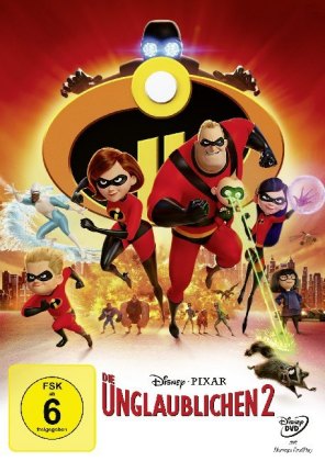 Die Unglaublichen 2, 1 DVD
