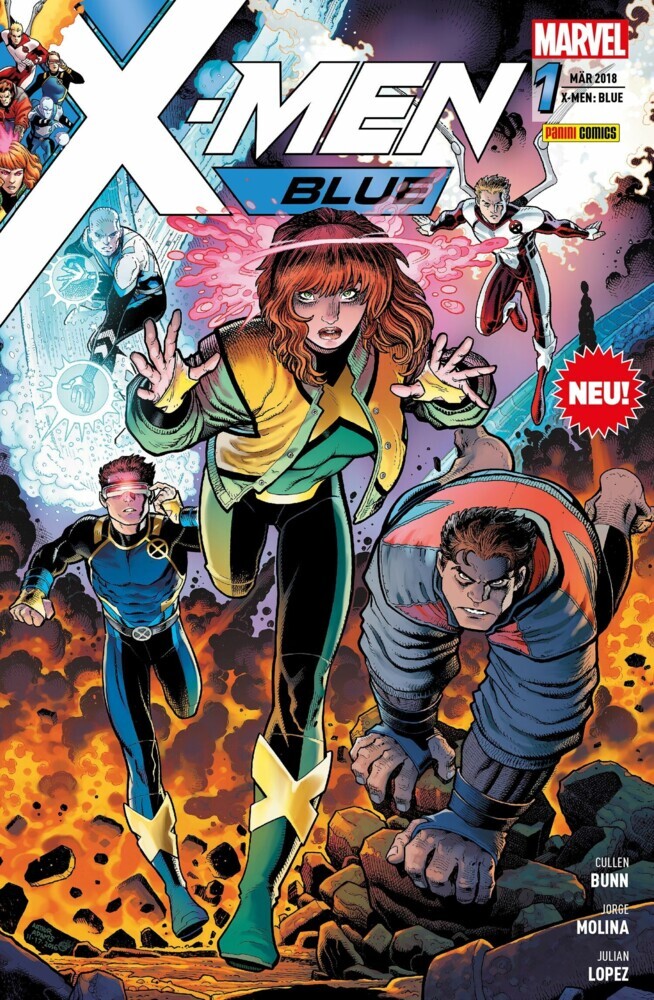 X-Men: Blue 1 - Reise ins Blaue main product photo
