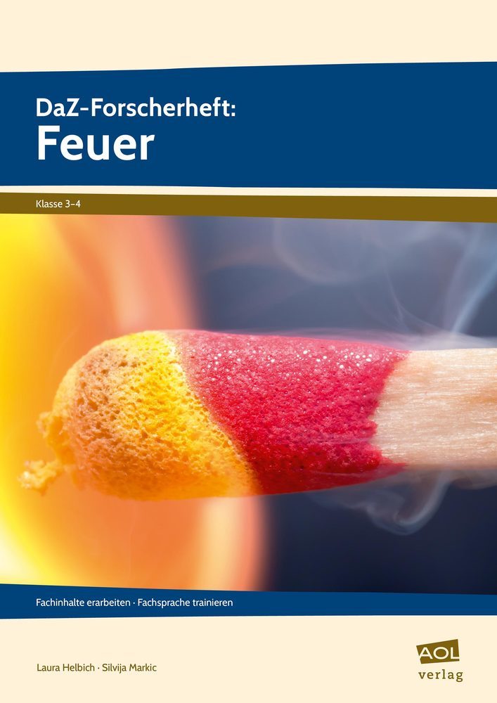 DaZ-Forscherheft: Feuer main product photo
