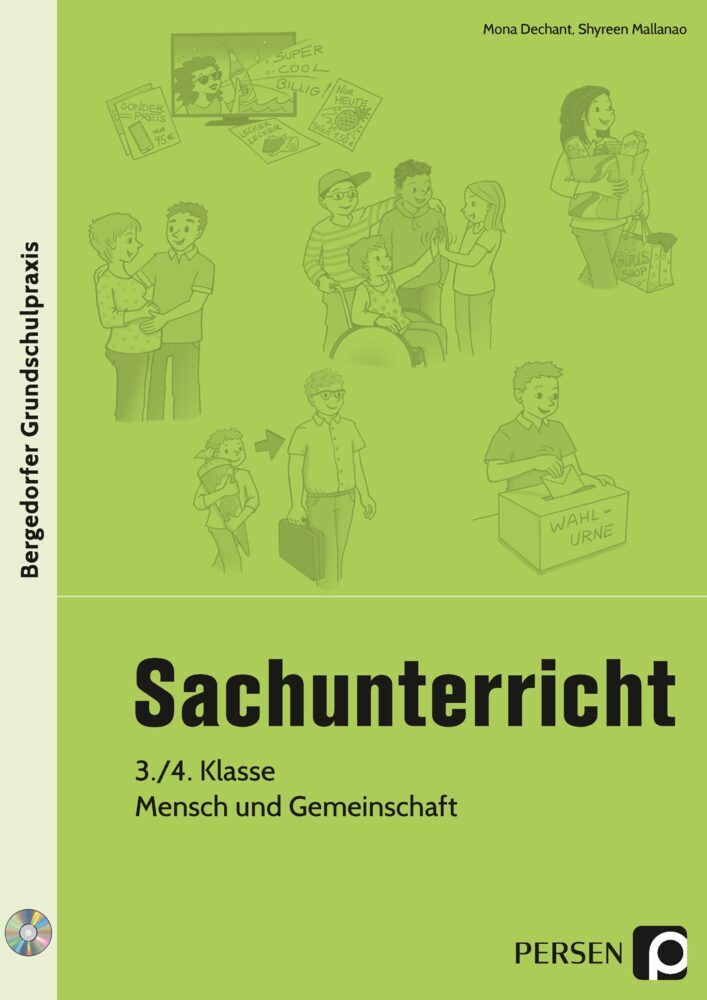 Sachunterricht, 3./4. Kl., Mensch und Gemeinschaft, m. 1 CD-ROM main product photo