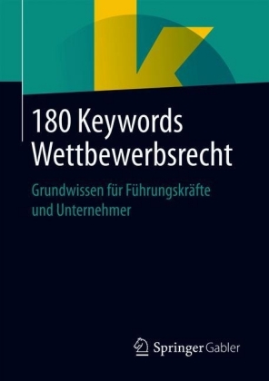 180 Keywords Wettbewerbsrecht