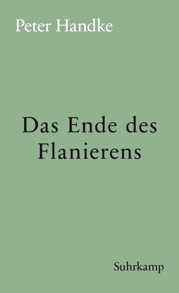 Das Ende des Flanierens main product photo