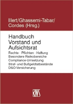 Handbuch Vorstand und Aufsichtsrat main product photo