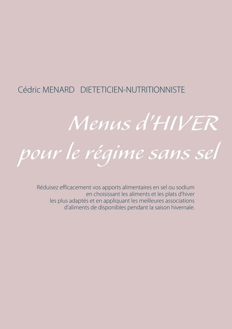 Menus d'hiver pour le régime sans sel main product photo