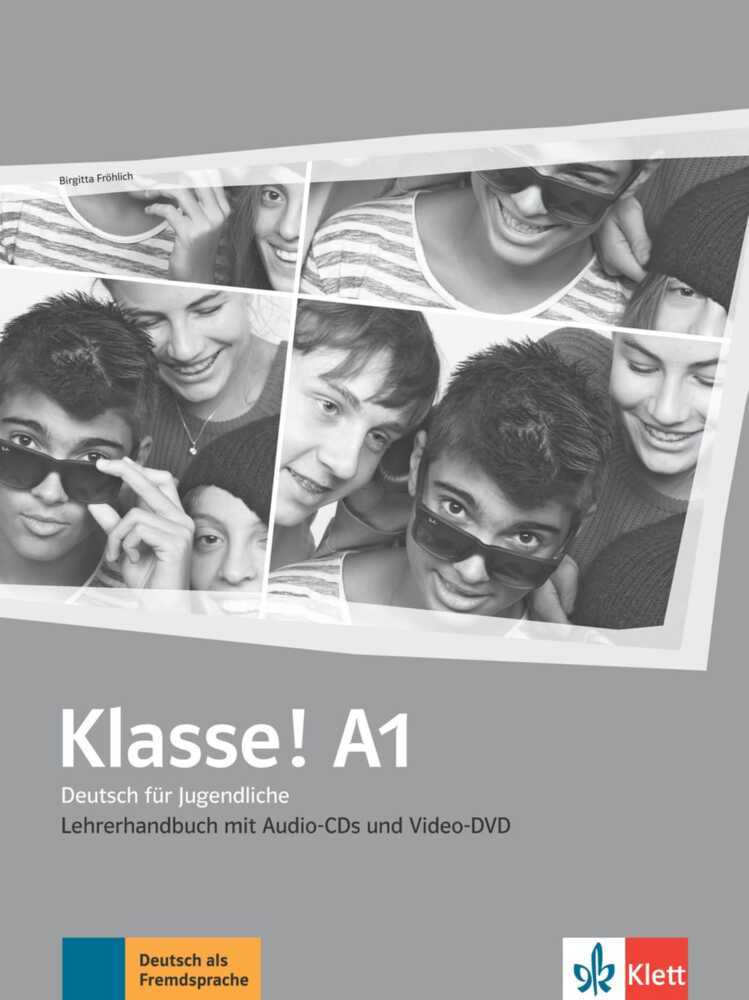 Klasse! A1 Lehrerhandbuch mit 4 Audio-CDs und 1 Video-DVD main product photo