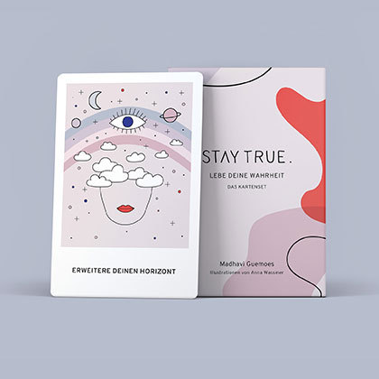 Stay True. Das Kartenset main product photo