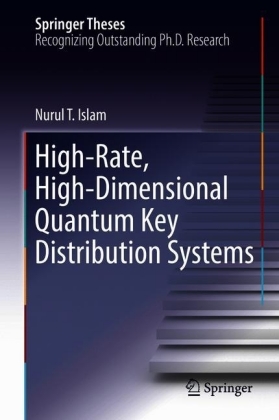 High-Rate, High-Dimensional Quantum Key Distribution Systems