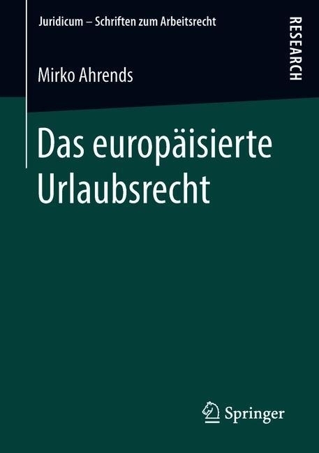 Das europäisierte Urlaubsrecht main product photo
