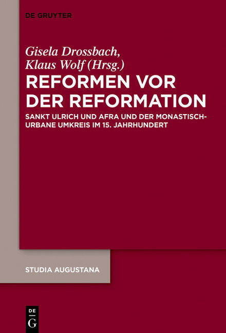 Reformen vor der Reformation main product photo