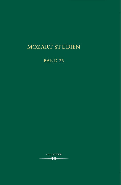 Mozart Studien Band 26 main product photo