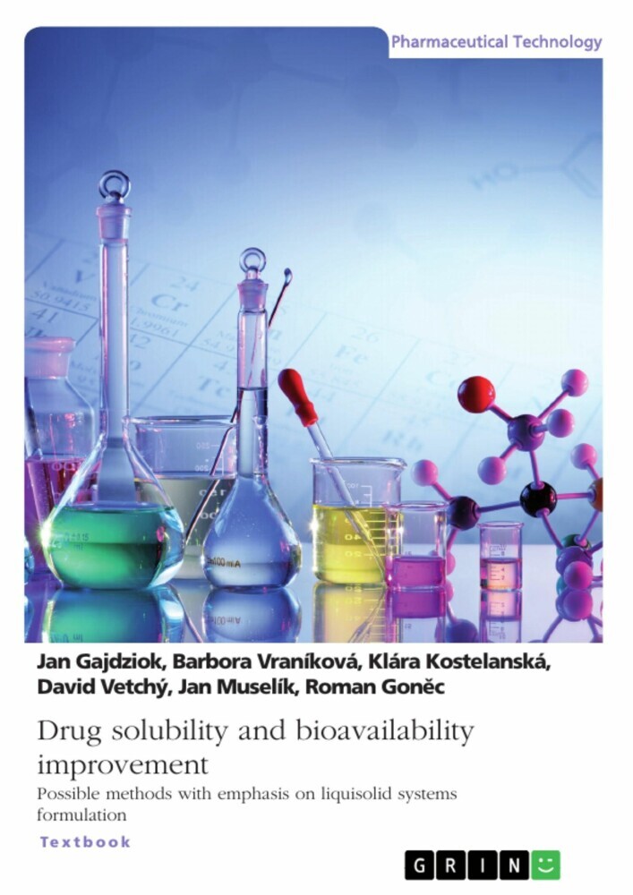 Drug solubility and bioavailability improvement. Possible methods with emphasis on liquisolid systems formulation main product photo