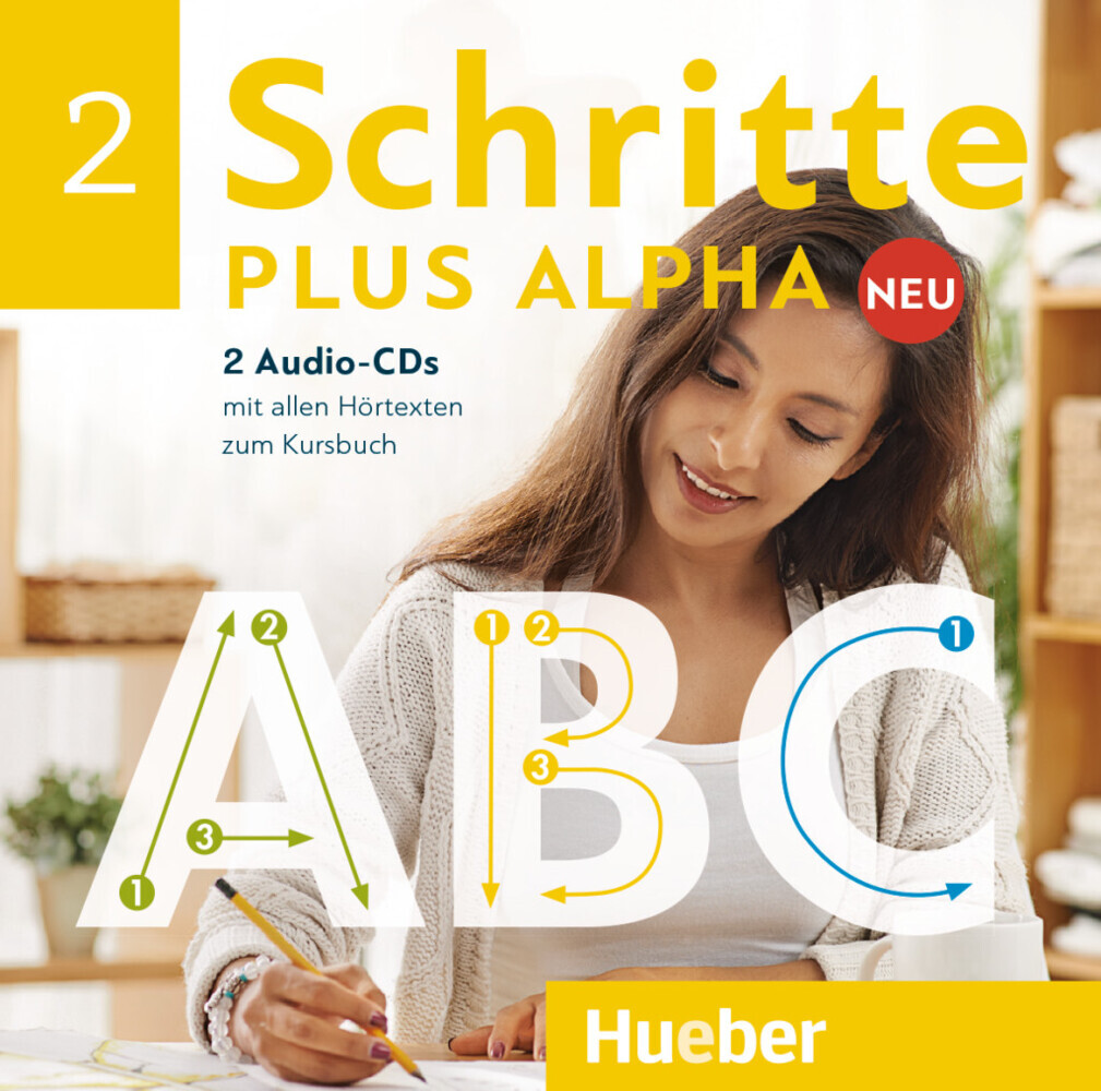 Schritte plus Alpha Neu. Bd.2, 2 Audio-CDs zum Kursbuch main product photo