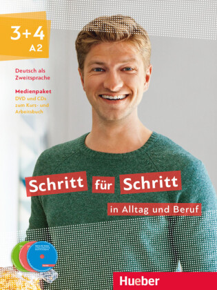 Schritt für Schritt in Alltag und Beruf 3+4, m. 1 Audio-CD, m. 1 Audio-CD, m. 1 DVD, m. 1 Audio-CD, m. 1 Audio-CD, DVD + Audio-CDs