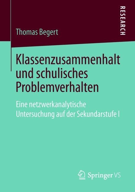 Klassenzusammenhalt und schulisches Problemverhalten main product photo
