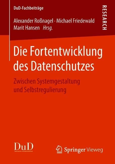 Die Fortentwicklung des Datenschutzes main product photo