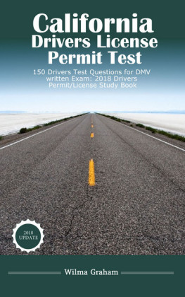California Drivers License Permit Test Questions