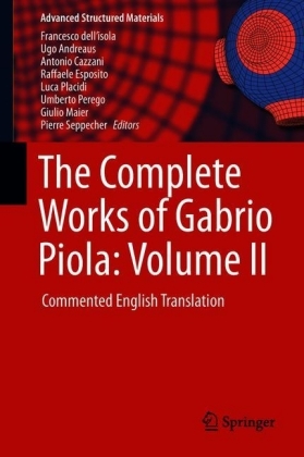 The Complete Works of Gabrio Piola: Volume II