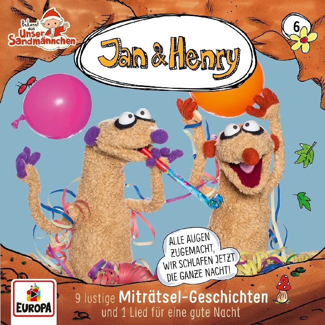 Jan & Henry. Tl.6, 1 Audio-CD main product photo
