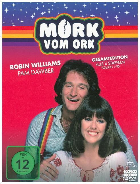 Mork vom Ork - Gesamtedition: Alle 4 Staffeln, 14 DVD main product photo
