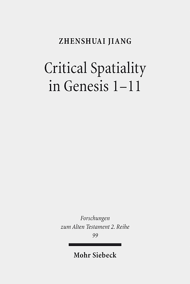 Critical Spatiality in Genesis 1-11 main product photo