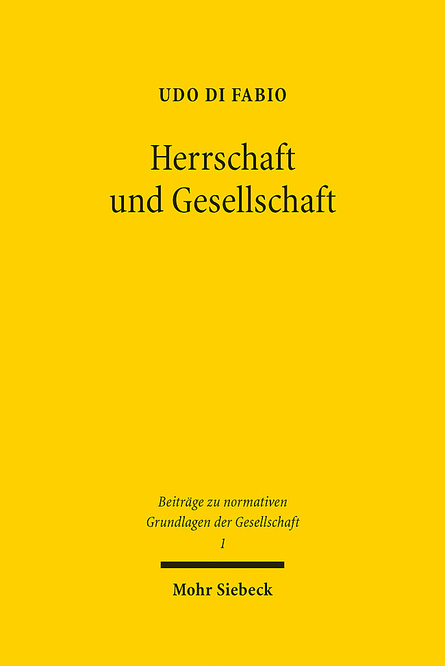Herrschaft und Gesellschaft main product photo