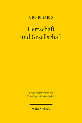 Herrschaft und Gesellschaft