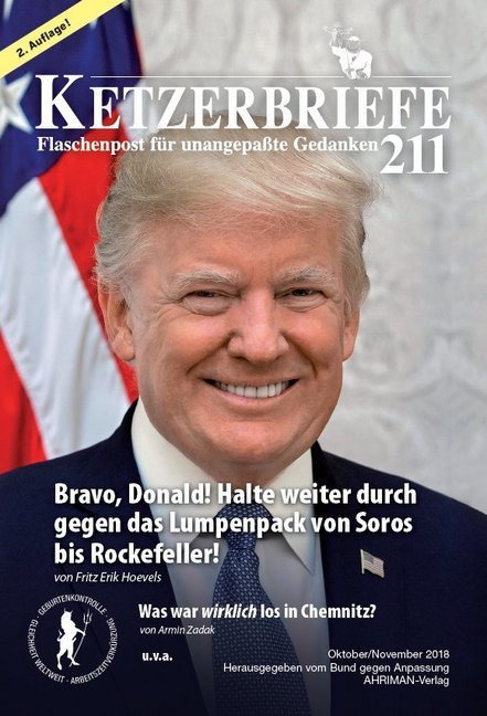 Bravo, Donald! Halte weiter durch gegen das Lumpenpack von Soros bis Rockefeller! / Was war wirklich los in Chemnitz main product photo
