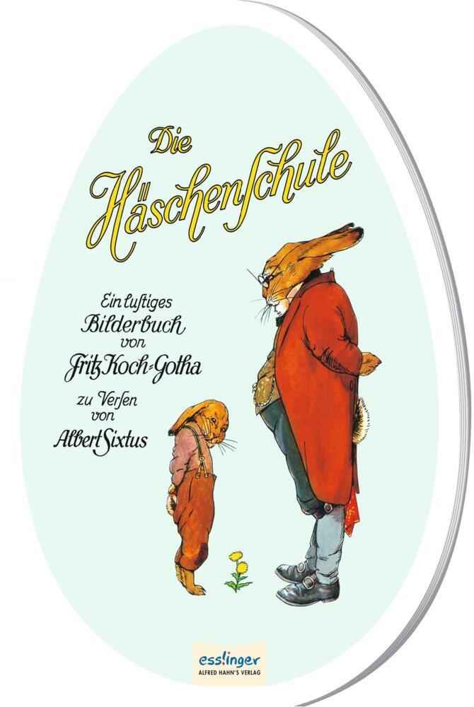 Die Häschenschule: Pappbilderbuch in Ei-Form main product photo